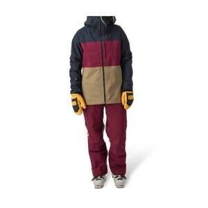 NEW FLYLOW GEAR lucy ski jacket in black/ruby/capers